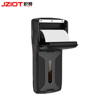 Android 11 PDA portable avec imprimante thermique 58mm NFC 2D QR Code Scanner Imprimante en stock