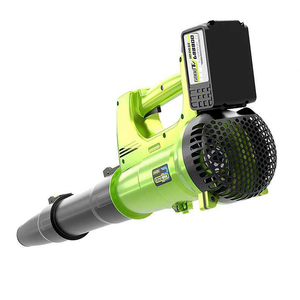 Souffleur de feuilles et de neige sans fil Ananke Tools 21V de qualité industrielle avec moteur sans balais, alimenté par batterie, pour le nettoyage des débris - Product Image 5