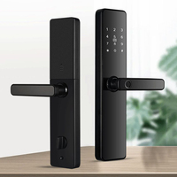 Serrure de porte intelligente avec empreinte digitale, Tuya Wifi, TTLock, entrée sans clé, biométrique, Cerradura Inteligente, serrure de porte électronique pour la maison et le bureau