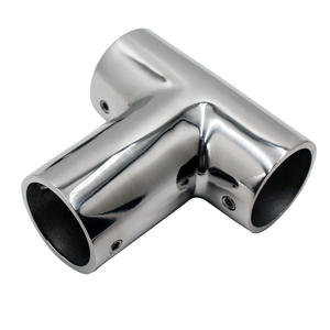 Connecteur en T en acier inoxydable 316 pour quincaillerie marine, nouveau, 90 degrés, charnière 22/25/30/32/38 mm - Product Image 1