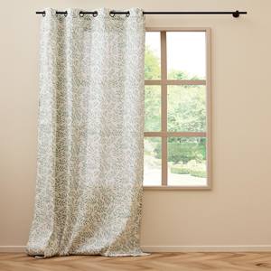 Cortina de Polialgodón con Ojales NAYA LINE, 140x280 cm, Verde Salvia - Product Image 1