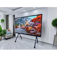Tableau blanc LCD 4K 100 pouces EngineeringSpec avec transfert de données sans fil, écran partagé, haute luminosité, robuste et stable pour salles de conférence