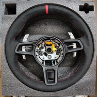 Volant personnalisé adapté aux Porsche Panamera Cayenne Macan 718 Boxster Cayman Taycan 996 911 981 957 958 991