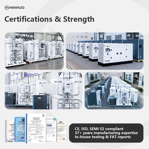 Générateur d'<span class=keywords><strong>azote</strong></span> PSA entièrement automatique contrôlé par PLC, machine de production d'<span class=keywords><strong>azote</strong></span> haute pureté pour la métallurgie des poudres - Product Image 5