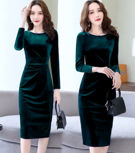 Abiti <span class=keywords><strong>da</strong></span> <span class=keywords><strong>donna</strong></span> di Design a manica lunga abiti <span class=keywords><strong>da</strong></span> <span class=keywords><strong>cerimonia</strong></span> moda popolare abito <span class=keywords><strong>da</strong></span> <span class=keywords><strong>donna</strong></span> lungo - Product Image 5