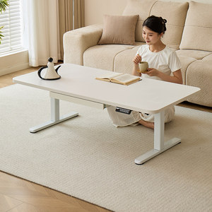 Mesa de centro eléctrica elevable con altura ajustable, mesa baja, escritorio, muebles para sala de estar, apartamento, hotel, <span class=keywords><strong>casa</strong></span> de huéspedes, venta al por mayor - Product Image 4
