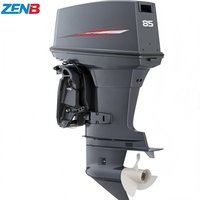Moteur hors-bord marin 2 temps 85 CV pour Yamaha, même design, moteur de bateau professionnel