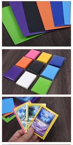 ซองใส่การ์ดสีสันสดใสใสสำหรับ ultramaned, mtged, สามก๊กฆ่าตาย, Yu-Gi-ohed เคลือบด้านป้องกันการซื้อขาย - Product Image 6