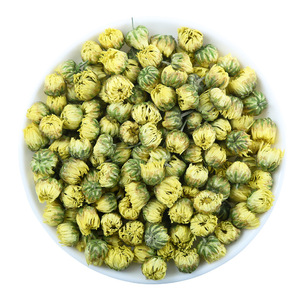 Boccioli di Crisantemo Essiccati all'Ingrosso <span class=keywords><strong>Tai</strong></span> Ju per Tisane, Certificati ISO 22000, Senza Zolfo, Grado Alimentare, Confezione Sfusa, Allevia la Fatica - Product Image 1