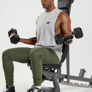 Camiseta sin mangas de gimnasio para hombre, nuevo estilo, informal, de secado rápido, ropa deportiva de talla grande, precio bajo para verano - Product Image 2