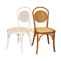 Kein stapelbarer moderner antiker Wiener Thonet-Stuhl Locust Wood Cafe Rattan sitz Bentwood-Stuhl im französischen Stil