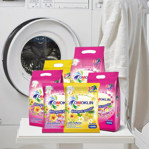 OMOKLIN OEM vente en gros de détergent en poudre de haute qualité 150g 500g 1kg de savon en poudre différentes tailles nettoyage rapide savon à lavage rapide - Product Image 4