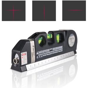 เครื่องระดับเลเซอร์ LV03 ความแม่นยำสูง มัลติฟังก์ชั่น รุ่น Pro 3 สีดำ สำหรับงานปรับระดับเส้นตรงและเส้นตัด วัสดุพลาสติก ความยาวคลื่น 650-680 นาโนเมตร - Product Image 4