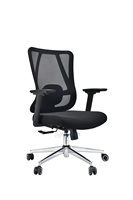Mode nouvelle chaise pivotante de bureau Foshan avec accoudoir à jambes croisées pour ordinateur à la maison visiteur exécutif invité femmes enceintes