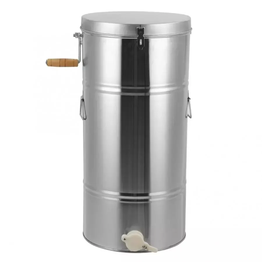 25*45CM Honey Extractor Stainless Steel Manual 2 Frames Bee Honey Extractor Honey Centrifuge für Beekeeper bienenzucht ausrüstung