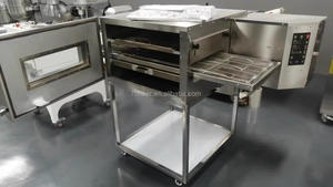 Pita USO COMERCIAL transportador eléctrico cinta de piedra horno restaurante 18/32 pulgadas sabor <span class=keywords><strong>original</strong></span> <span class=keywords><strong>pizza</strong></span> italiano túnel transportador horno - Product Image 4