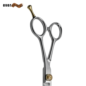 Juego de tijeras de belleza para el cabello Hoja recta con mango de acero y acero inoxidable con punta afilada y Roma para corte de cabello - Product Image 2