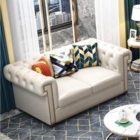 Hot Selling benutzer definierte moderne weiße Sofas Sofa setzt Chesterfield Leder Wohnzimmer möbel