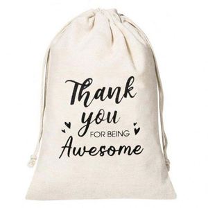 Bolsa de Algodón Resistente para Cosméticos y Cuidado de la Piel con Cuerdas de Algodón Blancas, Impresión de Logotipo Personalizable para Jabón y Regalos - Product Image 3