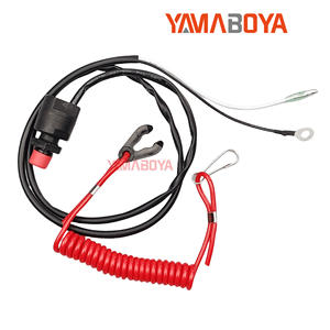 Interrupteur d'arrêt d'urgence Yamaboya 688-82575-01 pour moteur hors-bord Yamaha, pièce de rechange, interrupteur d'allumage, moteur de bateau à essence - Product Image 1