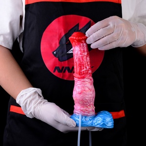 NNSX Big Knot <b>Dildo</b> Inflatable Squirting Horse <b>Dildo</b> Big Girth Cock Anal Plug Adjustable Knot Stimulator Vagina Anal Plug - Product Image 2