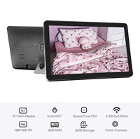 Cadre numérique Android 10 pouces Tout-en-un Tablette PC Écran tactile IPS HD Lecteur d'affichage numérique industriel avec multi-format