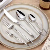 Collection de Couverts de Mariage et d'Hôtel en Acier Inoxydable 18/8 Doré de Qualité Supérieure – Vaisselle et Argenterie en Gros