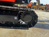 Excavatrice Kubota KX165 d'occasion, mini-pelle de 6 tonnes, pour usage agricole et de jardin, excavatrice sur chenilles