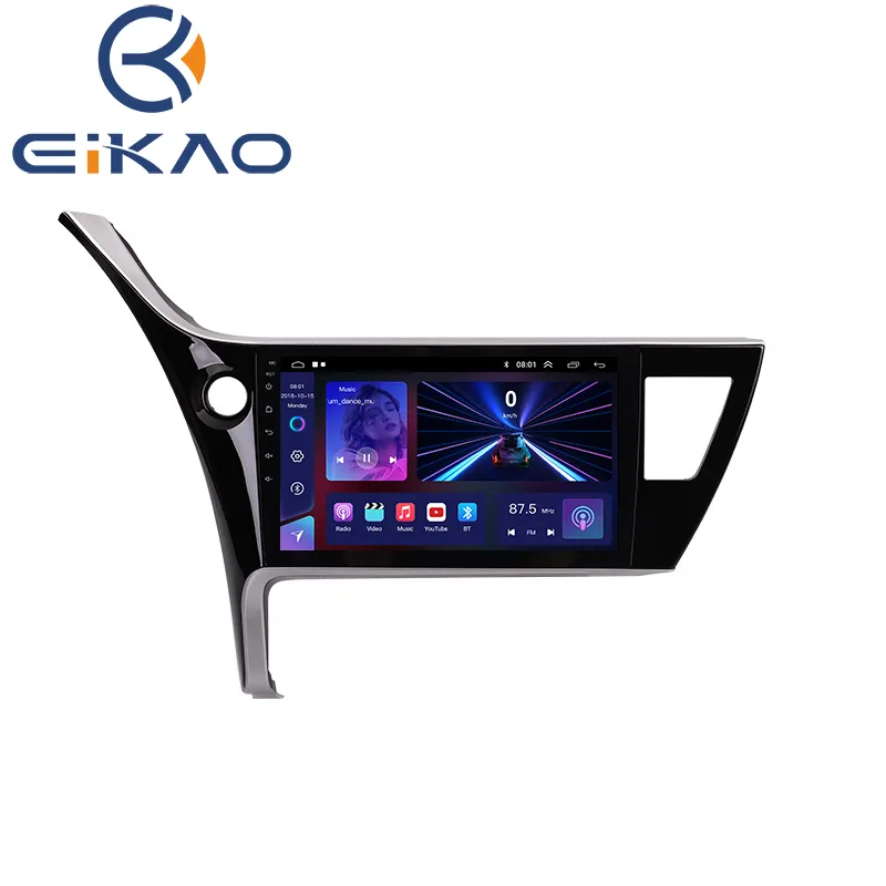 10 polegadas IPS tela Android Auto rádio para Toyota Corolla 2017 sistema Android carro GPS navegação Carplay carro DVD Player