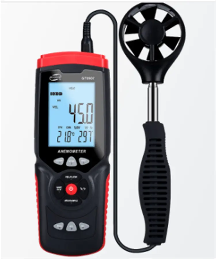 Handheld Digital CFM Meter Wind Speed Measuring Meter