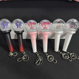 RICHSHINING Porte-clés LED personnalisé avec logo, poignée diamant, mini bâton lumineux 7 couleurs pour anime et dessins animés - Product Image 2