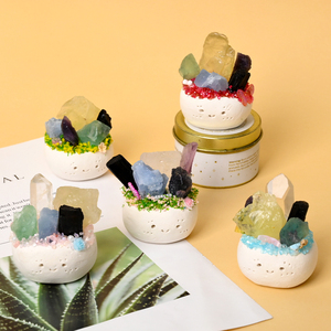 งานฝีมือคริสตัล DIY ขายส่ง หินดิบธรรมชาติเพื่อการบำบัด ตัวอย่างแร่คริสตัลดิบทำมือ - Product Image 4