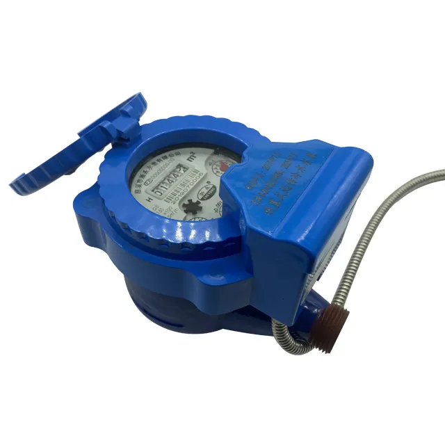 Compteur d'eau en plastique numérique multijet sec, outil de mesure de la température, volume, à distance, Type Rotor, 4064