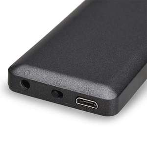 Mini Radio AM FM portátil, recargable, sintonización digital estéreo azul, con auriculares, reproductor MP3 para correr - Product Image 6