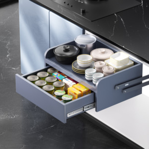 Gabinete Inferior Inteligente con Almacenamiento Extensible para la Cocina TSD - Product Image 1
