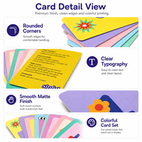 Jeu de cartes portable et personnalisable, respectueux de l'environnement, pour adultes, pour soirées coquines et usage familial, jeux sexuels pour couples