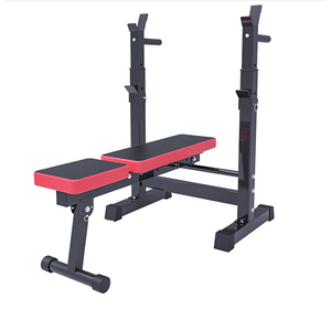 Equipo de gimnasio Banco ajustable Inclinación ajustable Banco para sentarse Plegable multifunción mancuerna ejercicio peso plano benc - Product Image 1