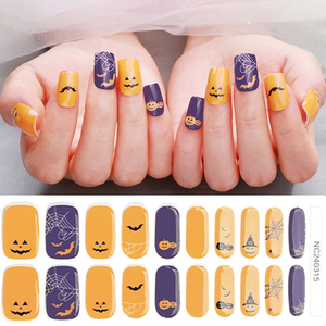 Envolturas semicuradas Pegatinas de uñas de gel de larga duración Diseño de uñas pastel 100% Pegatinas de uñas Pegatinas de esmalte de uñas de endurecimiento Uv - Product Image 5