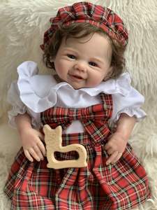 Muñeca <span class=keywords><strong>Reborn</strong></span> de Silicona con Forma de Doraemon, con Tienda de Campaña Realista, Juego de Lavado de Cabello, Mini <span class=keywords><strong>Cuna</strong></span> Mecedora de Porcelana - Product Image 5