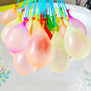 2025 été jouets de plein air ballons d'eau remplis rapidement multicolore Globos De Agua 3 bouquet 111 pièces/sac ballon d'eau - Product Image 3