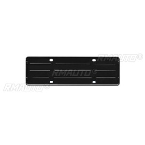 Cadre d'éclairage de plaque d'immatriculation pour Xiaomi Su7, aspect carbone, cadre de plaque d'immatriculation ABS, housse de protection tout compris - Product Image 5