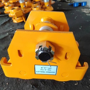 Xe Đẩy Dầm Chữ I 0.5T 1T 3 Tấn <span class=keywords><strong>10T</strong></span> 20T Tùy Chỉnh Xe Đẩy Bánh Răng Thủ Công Hạng Nặng Cho Nhà Kho - Product Image 3