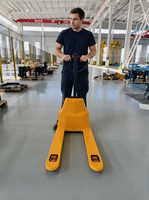 Transpalette Électrique TOSO pour Manutention de Matériaux en Entrepôt, 1,5 Tonne, 1500 kg, Entièrement Électrique, Alimenté par Batterie Lithium-Ion, Utilisation Intérieure/Extérieure
