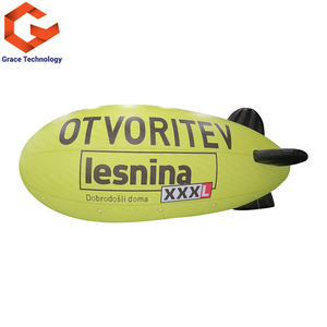 Palloncino gonfiabile per aeroplano con illuminazione a <span class=keywords><strong>LED</strong></span>, aereo gonfiabile in PVC <span class=keywords><strong>Zeppelin</strong></span> / Airbus / Aircraft per modello pubblicitario - Product Image 6