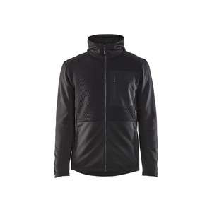 BLAKLADER - 354025269900L Sweat à capuche avec fermeture éclair sur toute la longueur Noir-EAN 7330509775752 WORK HOODIES - Product Image 1