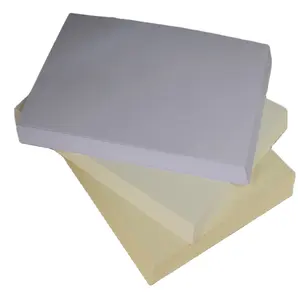 Papel de impressão não revestido do deslocamento de madeira 55-120gsm super branco natureza branca e cor de marfim