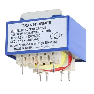 CE12v ac lampu led pcb mount toroidal saat ini transformator fase tunggal audio transformer daya