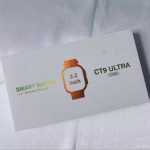 Montre connectée Ct9 Ultra Pro Gold Double bracelet 2,01 pouces Grand écran 49 mm Vraie vis et boucle Montre connectée sport avec multifonction - Product Image 3