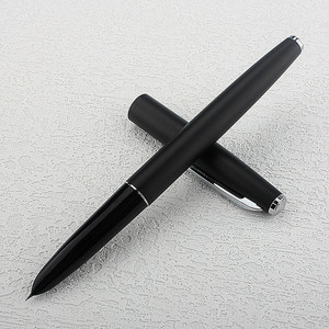 <span class=keywords><strong>Stylo</strong></span> plume Jinhao 911, nouveau modèle, corps en métal noir mat, pointe en acier inoxydable, pour l'écriture et la <span class=keywords><strong>calligraphie</strong></span>, avec cartouches d'encre, pointe fine - Product Image 4
