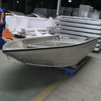 Dijual Kapal Pancing Aluminium Ocampor dengan Mesin